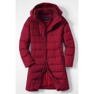 Quilted Down Parka Puffer Chalet Coat-NO HOOD